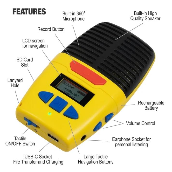 Amazon.com: Micro-Speak Plus Talking Digital Voice Recorder